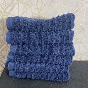 Navy Blue Hand Towels
